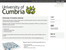 Tablet Screenshot of cumbria.prospects.ac.uk